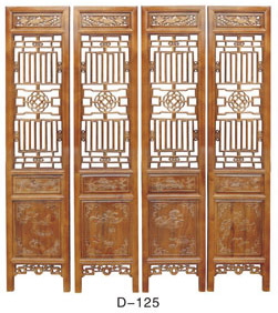 仿古木雕屏風(fēng)