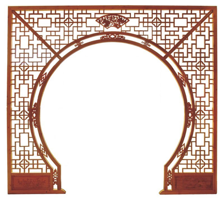 仿古落地罩